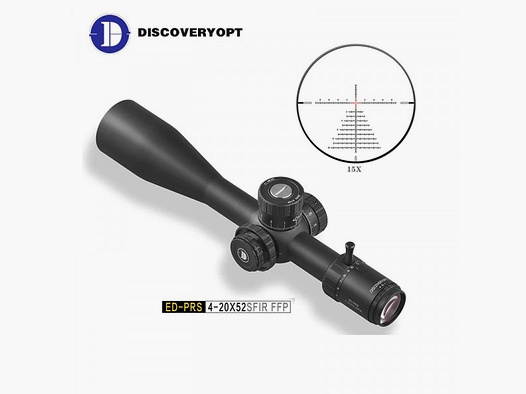 Discovery Optics ED-PRS 4-20X52SFIR mit Zero Stop - NEUWARE / GÜNSTIGSTER PREIS