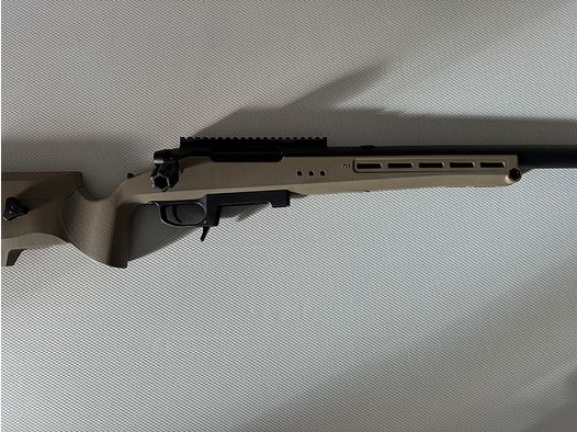 Silverback TAC-41 P Bolt Action Scharfschützengewehr (FDE) – mit Stalker-Upgrades