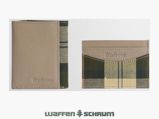 Barbour Portemonnaie Cresswell Concrete/ Ancient