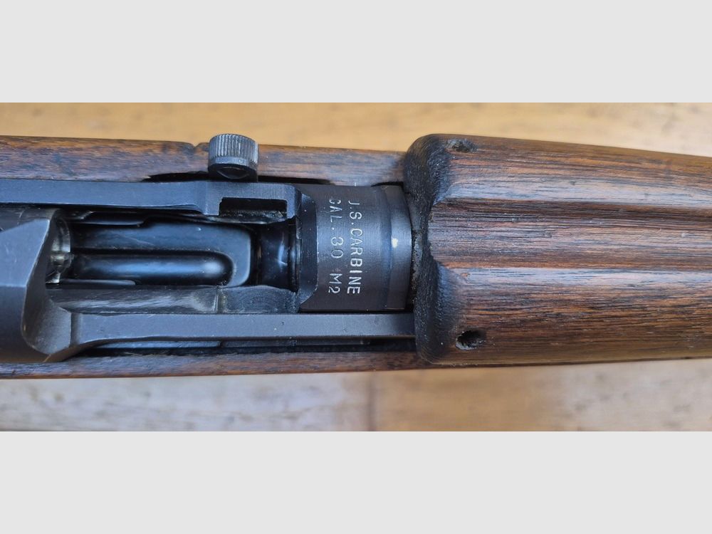 Rifle USM2 muy raro – La versión automática (select-fire) del USM1 – Fabricación INLAND de 1945 – Calibre original .30 M1 (7,62×33) – Arma tipo T4/M2 no derivada de una USM1 transformada – Excelente estado – TBE++ – Material de guerra categoría A2 – SOLO EXPORTACIÓN, imagen 1 de 41