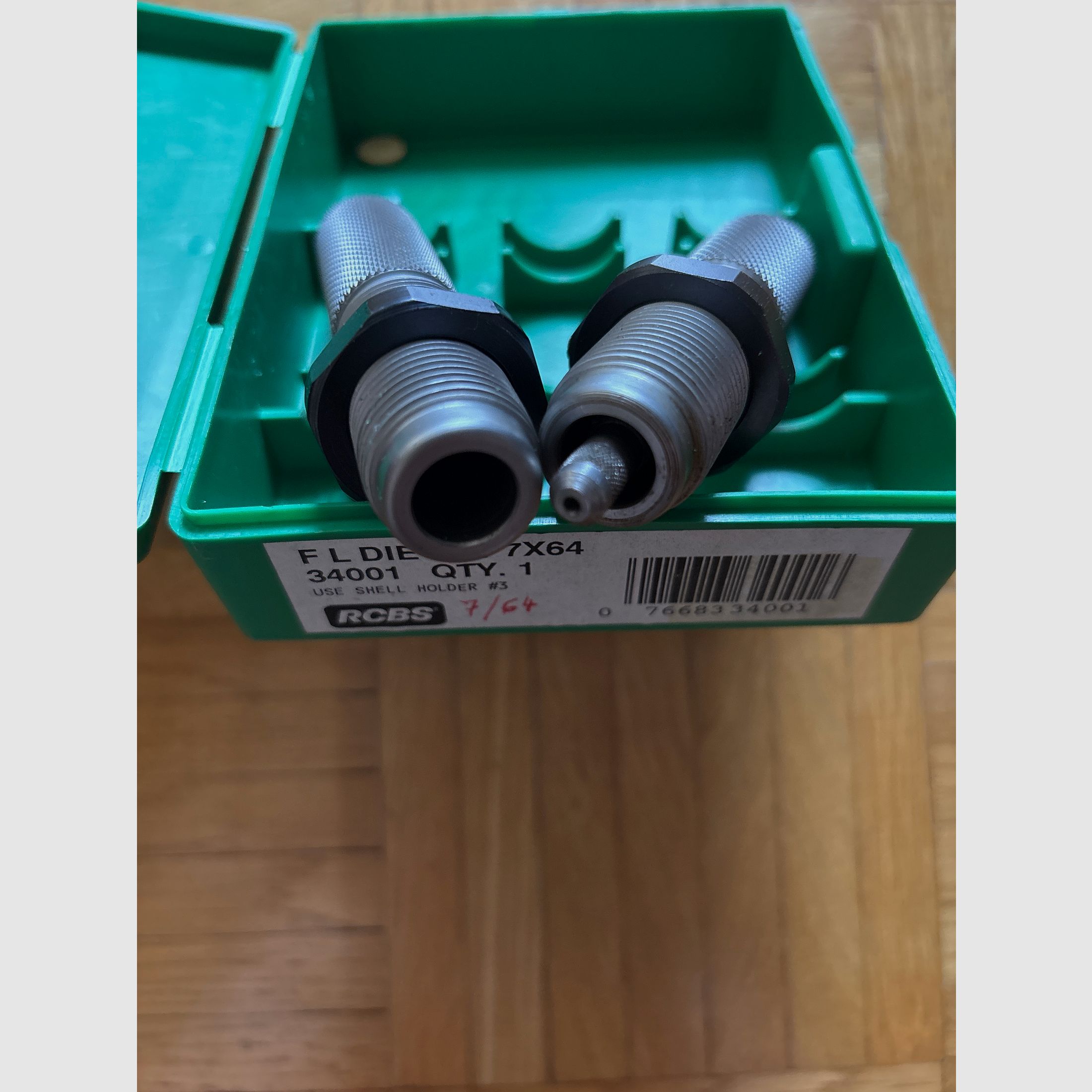 RCBS Matrizensatz, Kal. 7x64, 2-teilig, „volle Länge” 