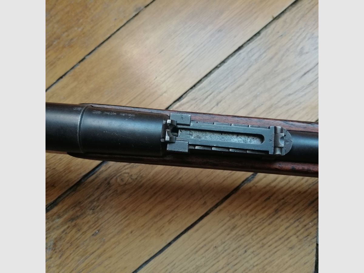 Seltenes Gewehr Lebel Modell 1886 M 93 – einmatrikel nicht modifiziert seit August 1914 – Kal. 8x51R original – TBE, Bild 21 von 39