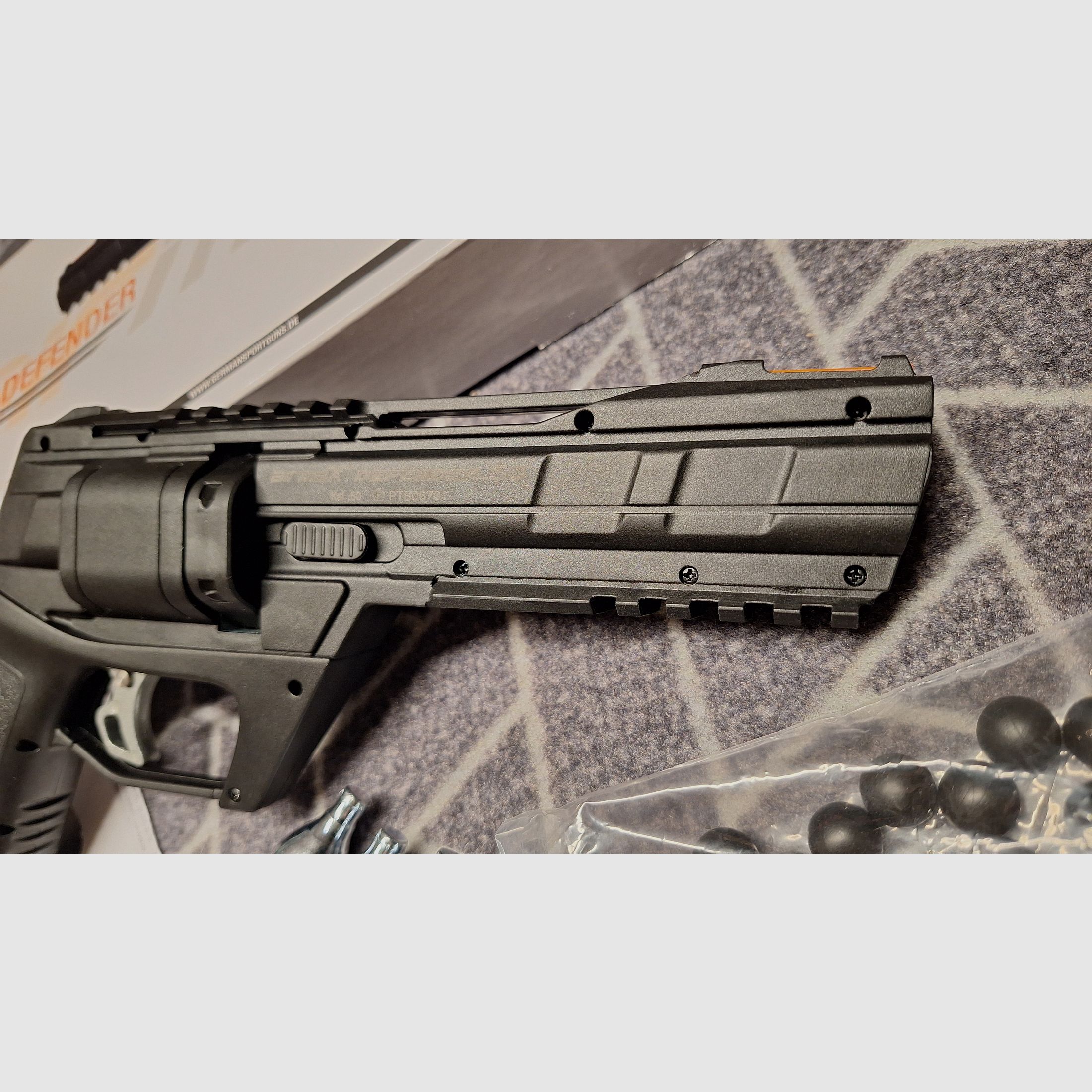 AirmaX Defender Co2-Revolver cal .50 Defense