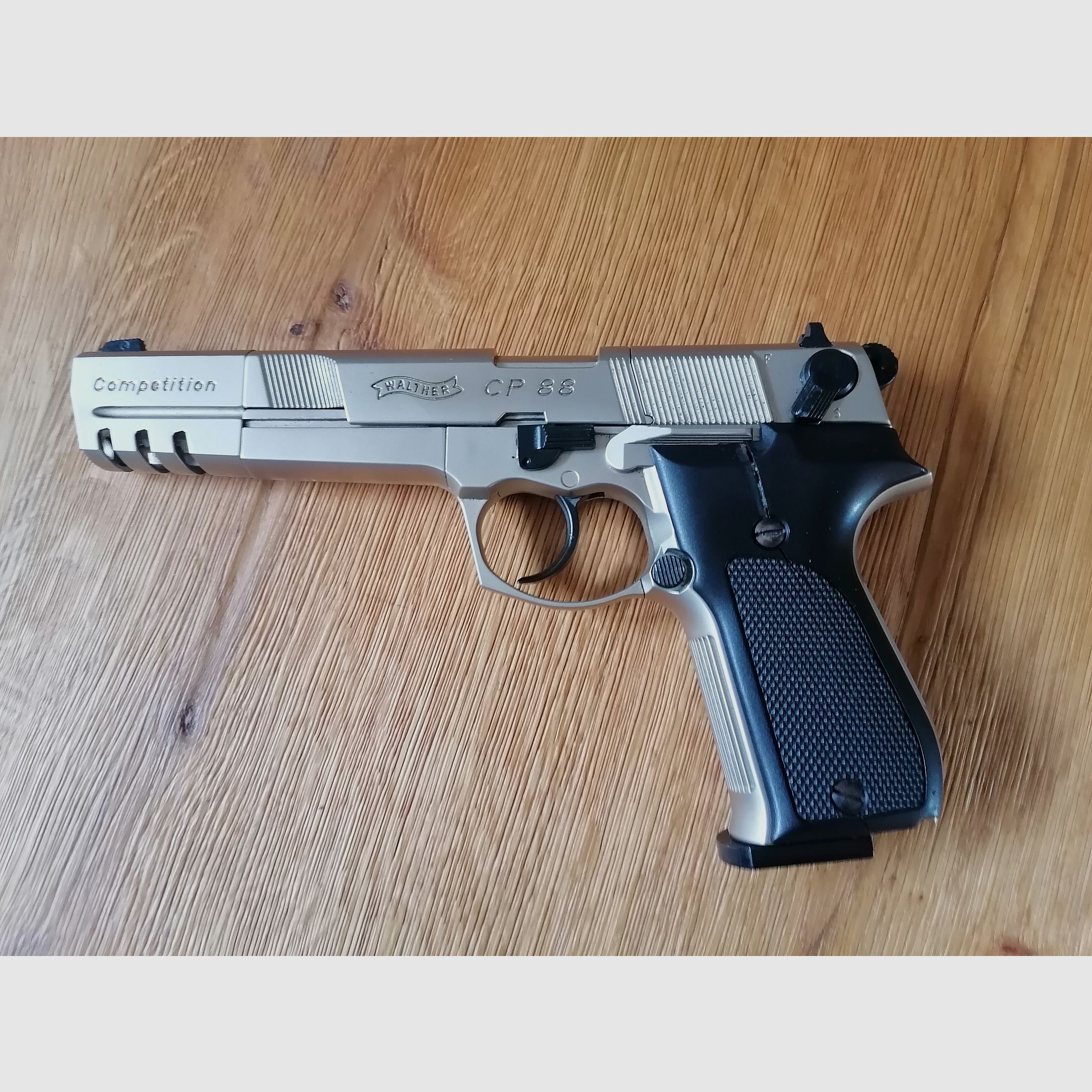 Rarität :Luftpistole Walther CP 88 Competition, CO2, gebraucht