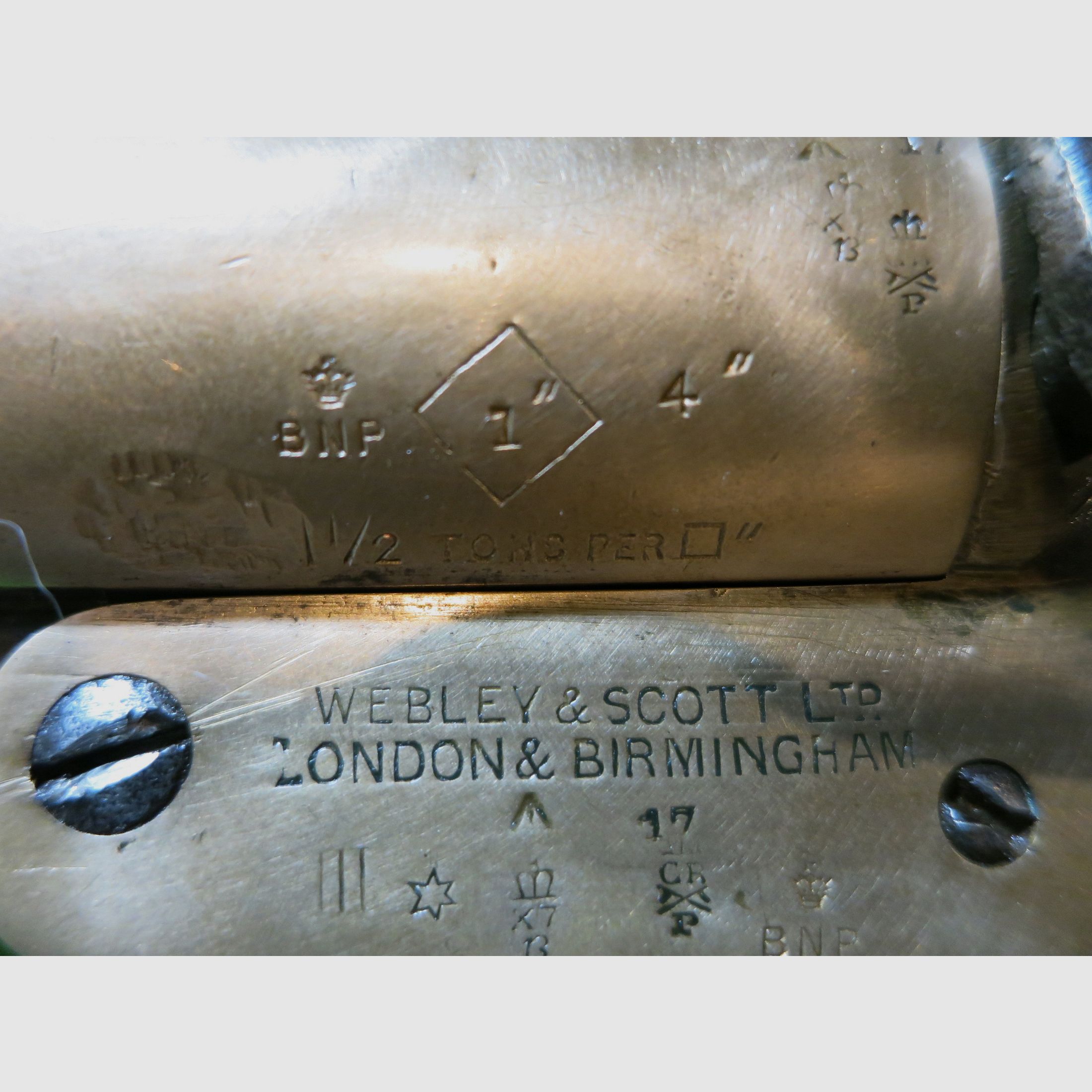 Signalpistole  Webley&Scott Leuchpistole Nr.1 Mk III, Birmingham, Kal. 4 (26,5 mm)   #50
