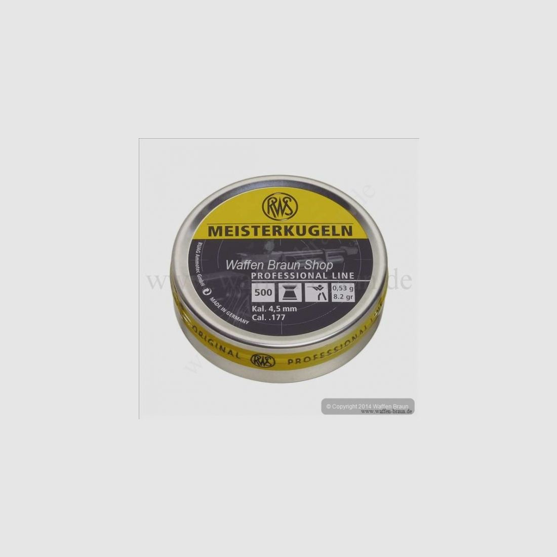 PROF-L MASTER 4.5MM Ø4.50 Air rifle pellets