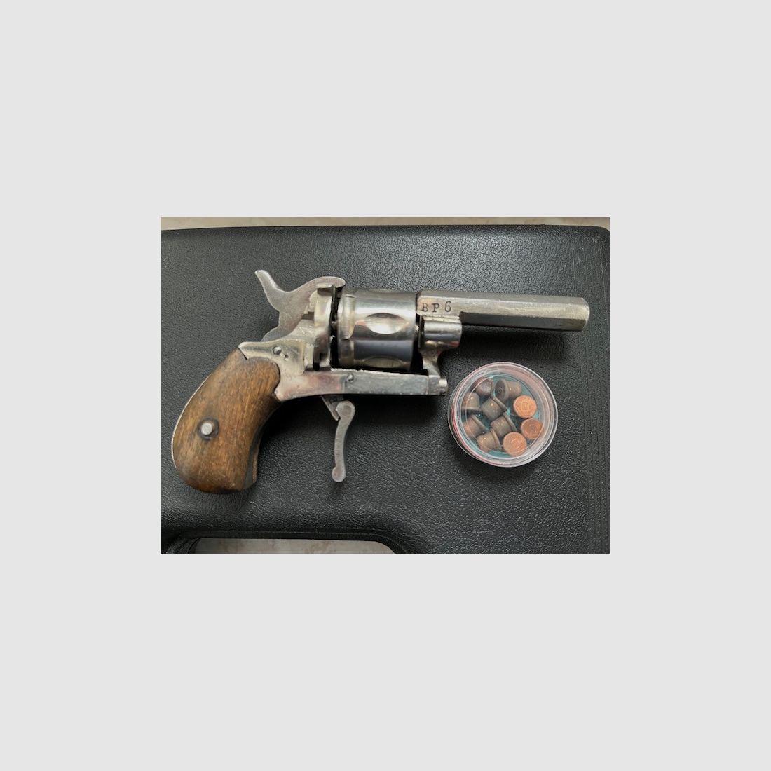 SCHRECKSCHUSS  REVOLVER  Kal. 6 mm  Zella Mehlis Seltenes Sammlerstück