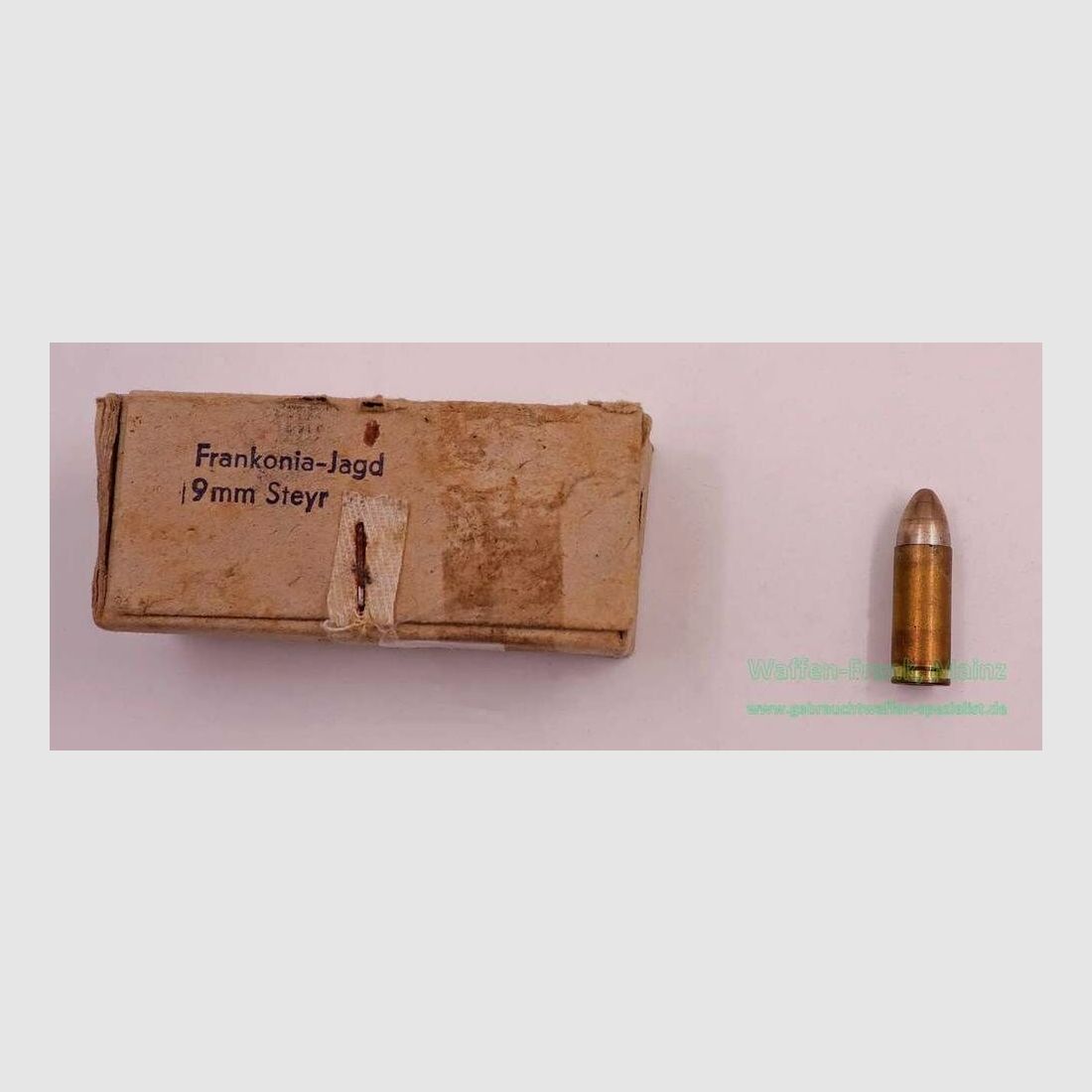 Hirtenberger / Autriche munitions pour pistolets 9mm Steyr