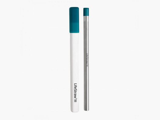 Słomka z filtrem LifeStraw SIP 1-Piece z opakowaniem transportowym, kolor Laguna Teal