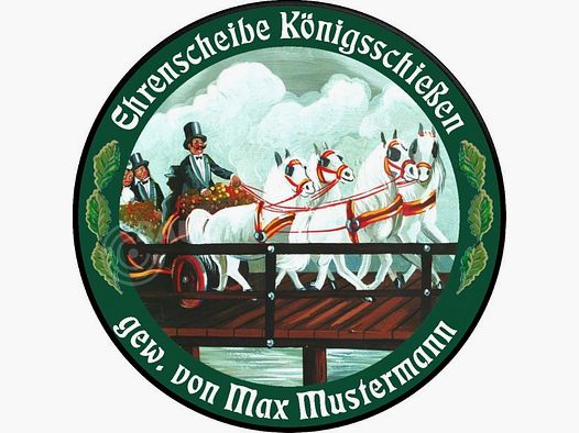 Schützenscheibe ECO-LINE Motiv 013