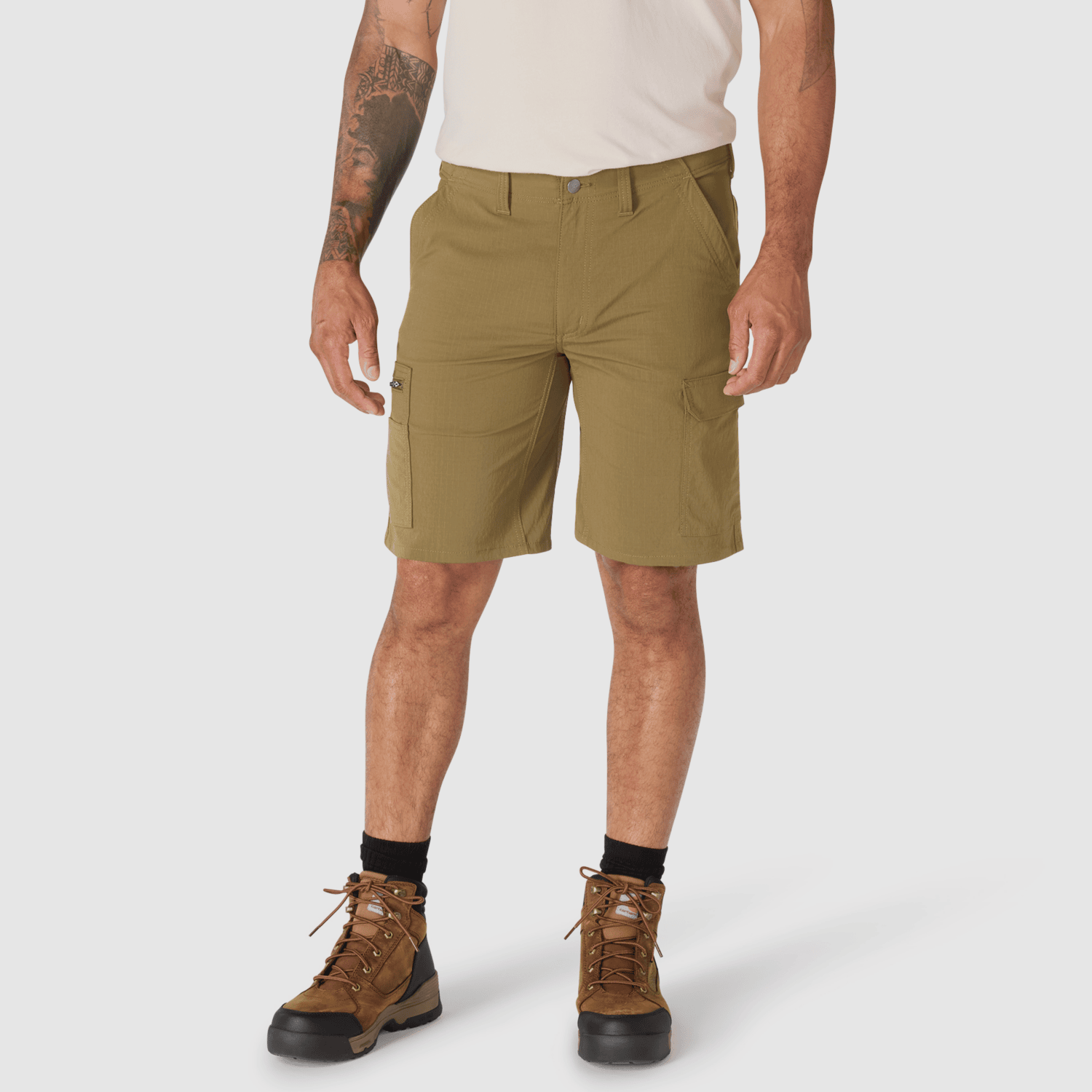 Carhartt Relaxed 10" Carhartt Force™ Ripstop Cargo Short Men Sandstone W42