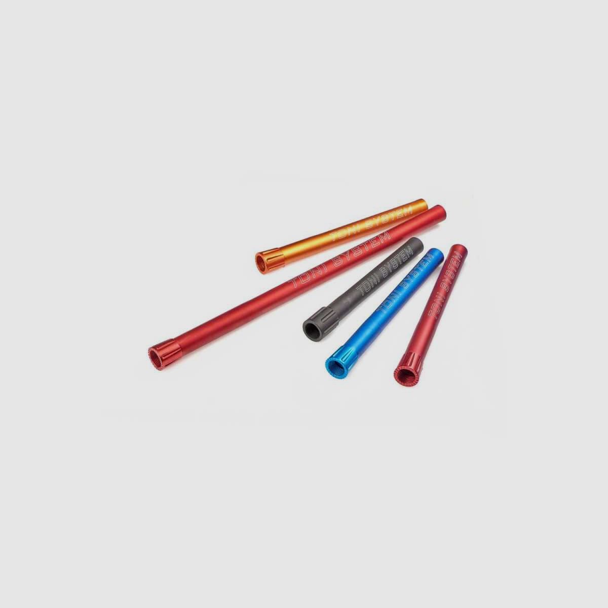 TONI SYSTEM PSL extensión de cargador para Winchester SX3, Color: Naranja, Longitud: 276 mm