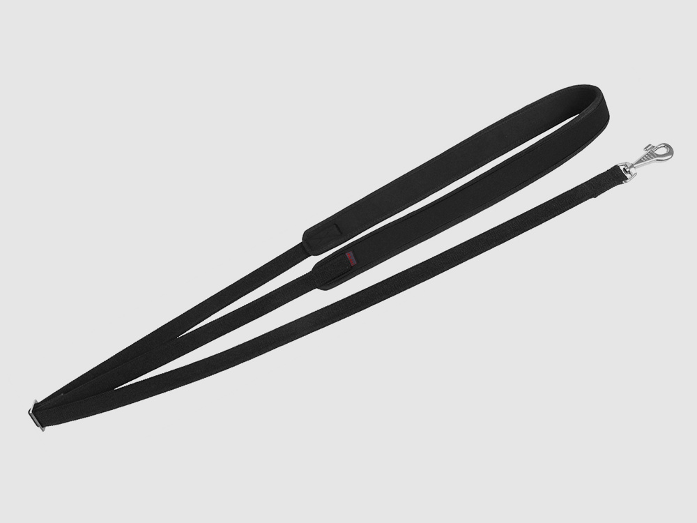 AKAH Antiruck-Umhängeleine / Länge 175-cm - 195cm schwarz