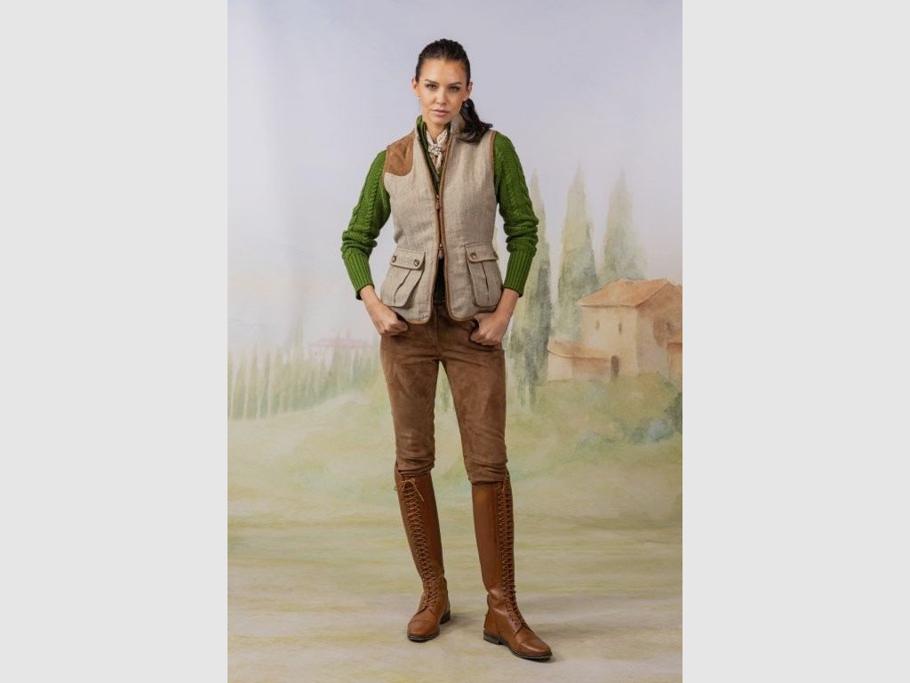 Habsburg Gilet Donna Falkenstein in Steppe/Sahara