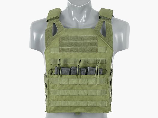 Jump Plate Carrier V2 (Size Large) - Olive [8FIELDS]