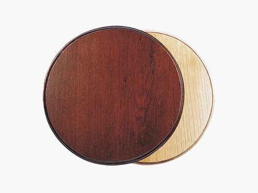 OAK WOOD ROUND SHIELD LIGHT FOR BOAR WEAPONS 19CM