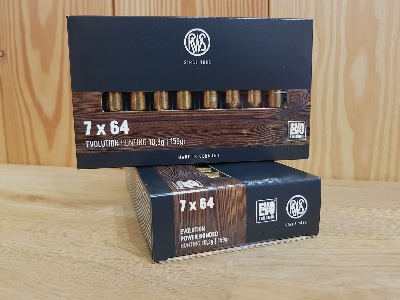 RWS AMMUNITION CAL. 7X64 EVOLUTION 159 GR