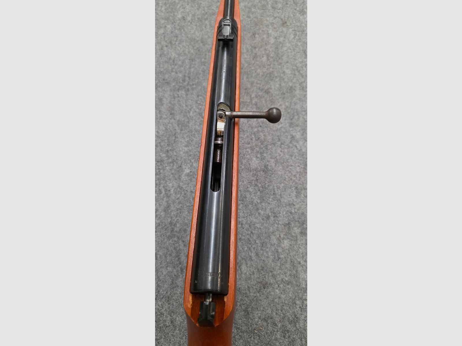 3.) Haenel Mod. 310 mit Feinabzug im schönen Zustand Durchlader kein 49a