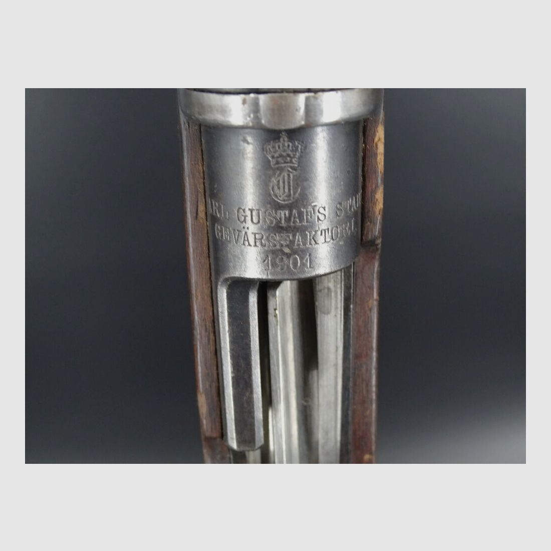 Carl Gustav's Swedish Mauser M96 matching number from 1901 M96
