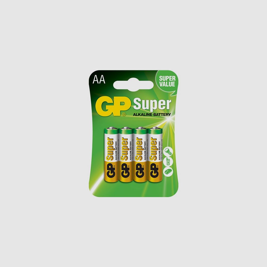 GP BATTERIA SUPER AA ALCALINA