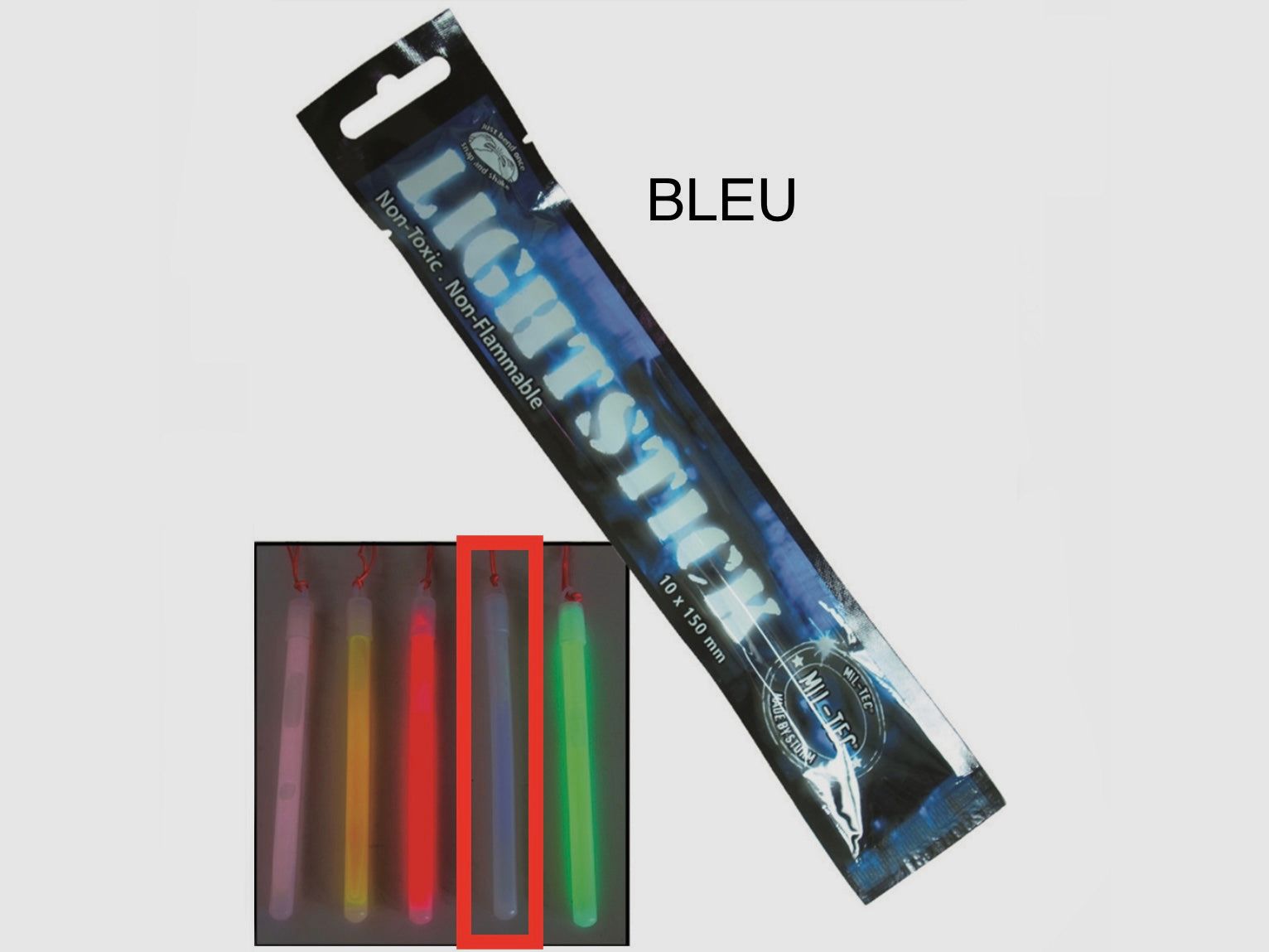 Cyalume (Leuchtstab) 15cm BLAU