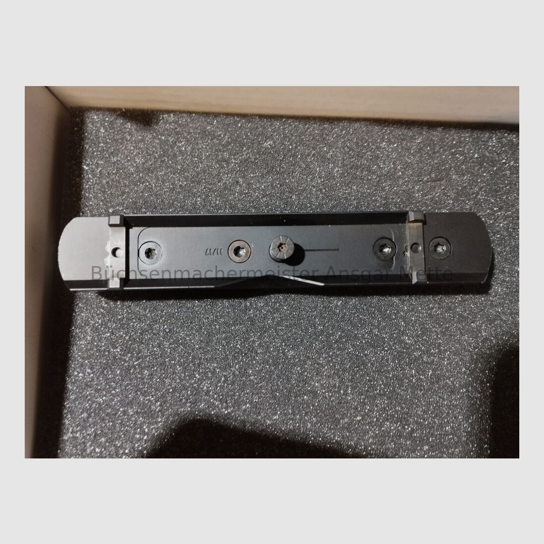 Dentler Montageschiene für Schmidt und Bender Schiene Dentler Montageschiene für Schmidt und Bender Schiene