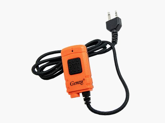 Genzo Kombi PTT (seulement côté microphone) Connecteur Droit -A-