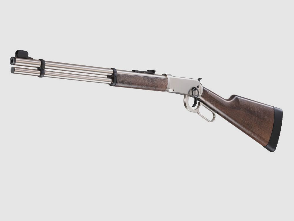 Umarex	 Walther Lever Action, 4,5mm Diabolos, CO2, <7,5 J, Steel-Finish
