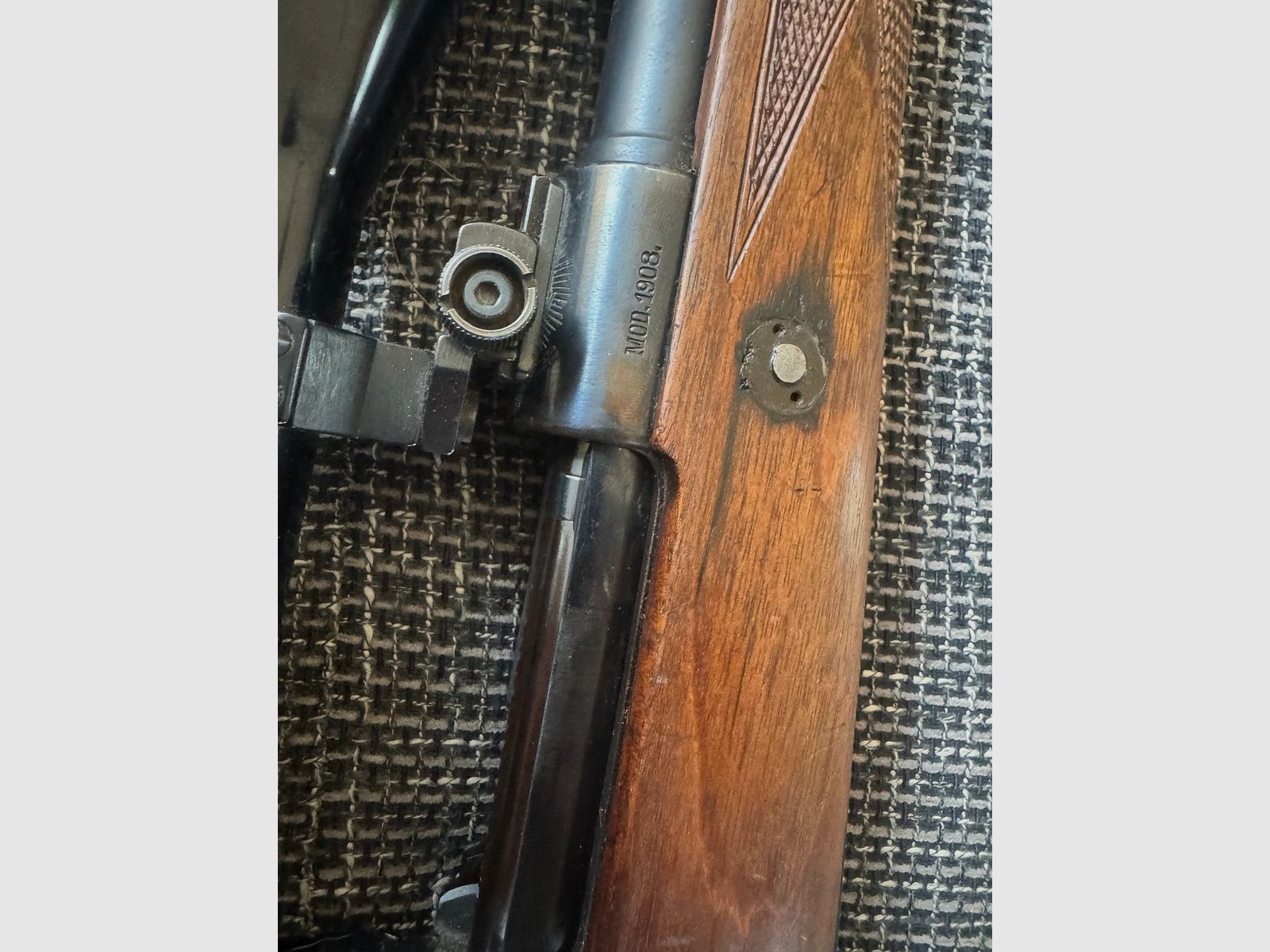 DWM Model 1908 Brazil 98 7x64 3-9x42
