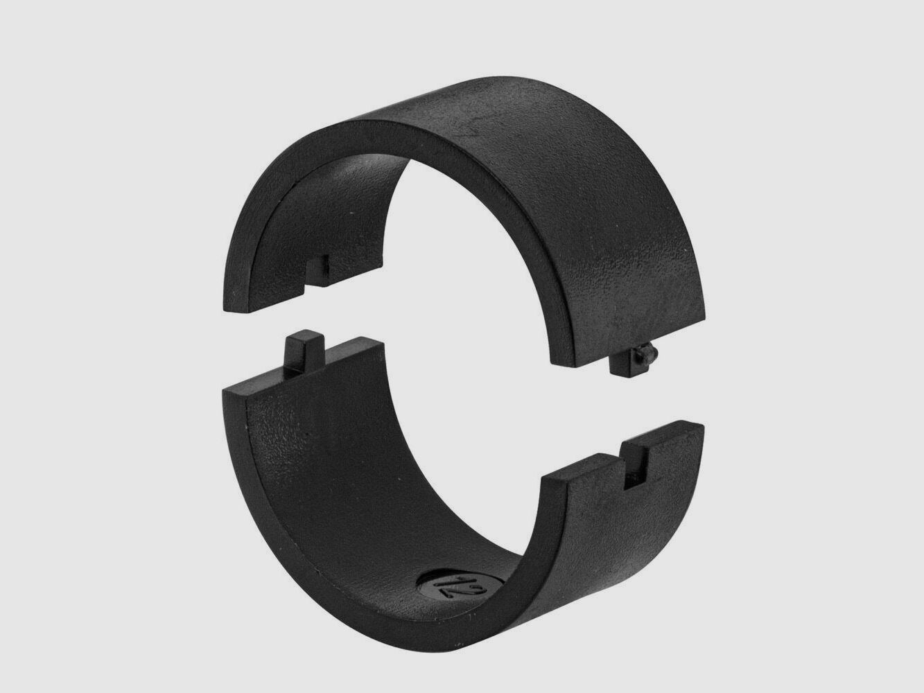 Runder Optik-Montagehalter Lensolux mit Picatinny-Schiene Ø30mm und Insert Ø25,4mm, Bild 3 von 3