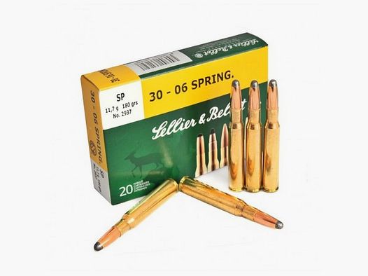 Munition S&B 30-06 SP 11,7 g Sellier&Bellot
