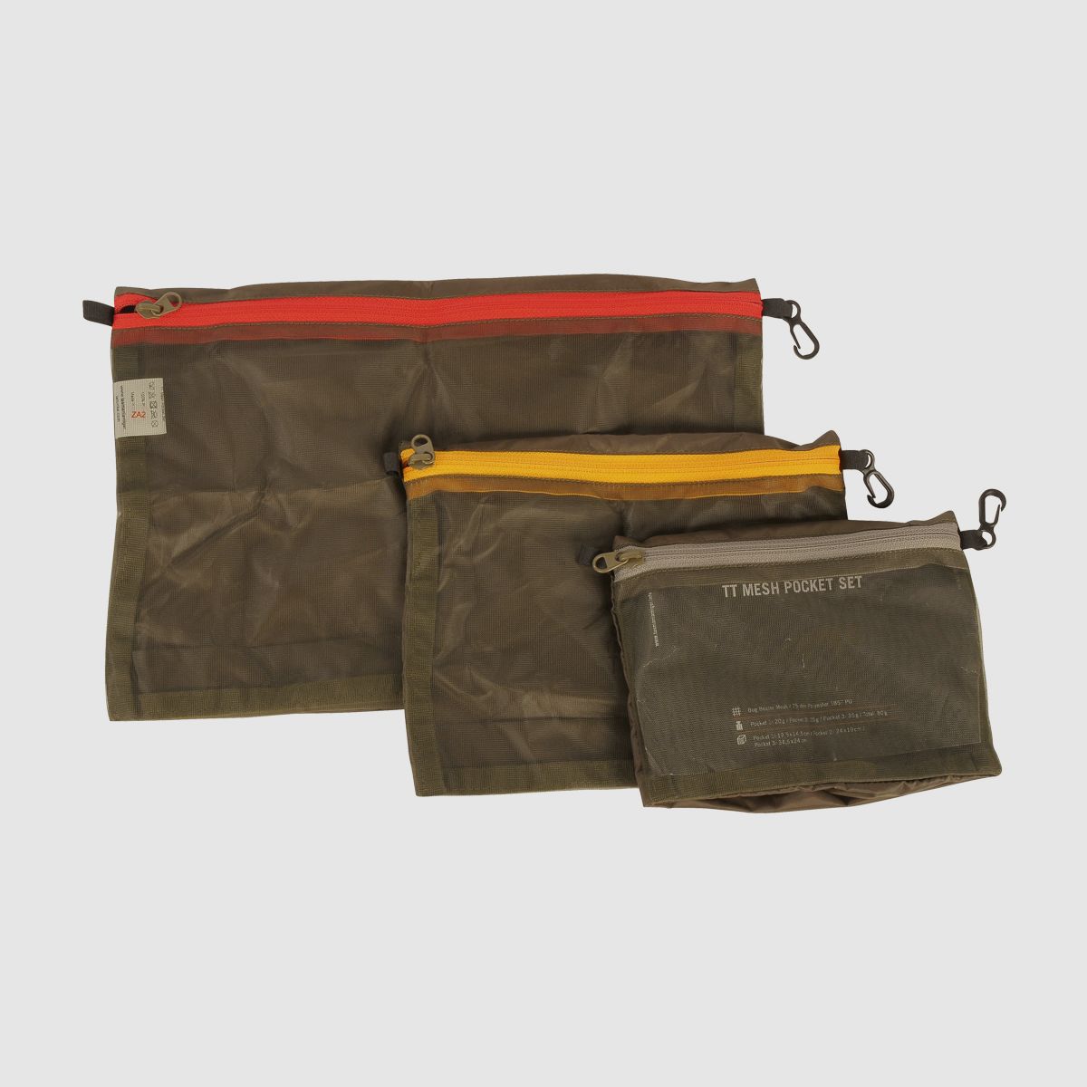 TASMANIAN TIGER  POCKET SET OLIVE