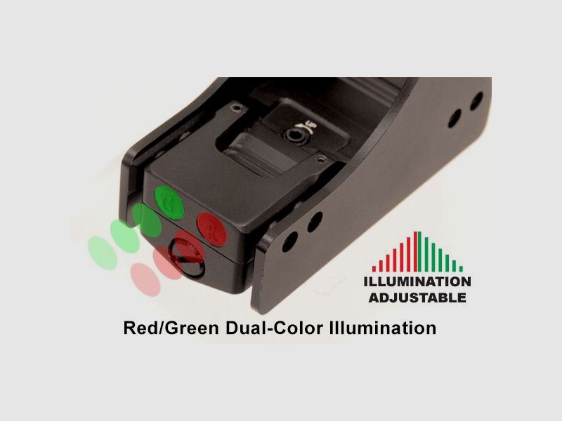 UTG (Leapers) Reflex Sight 3.9" Rot/Grün