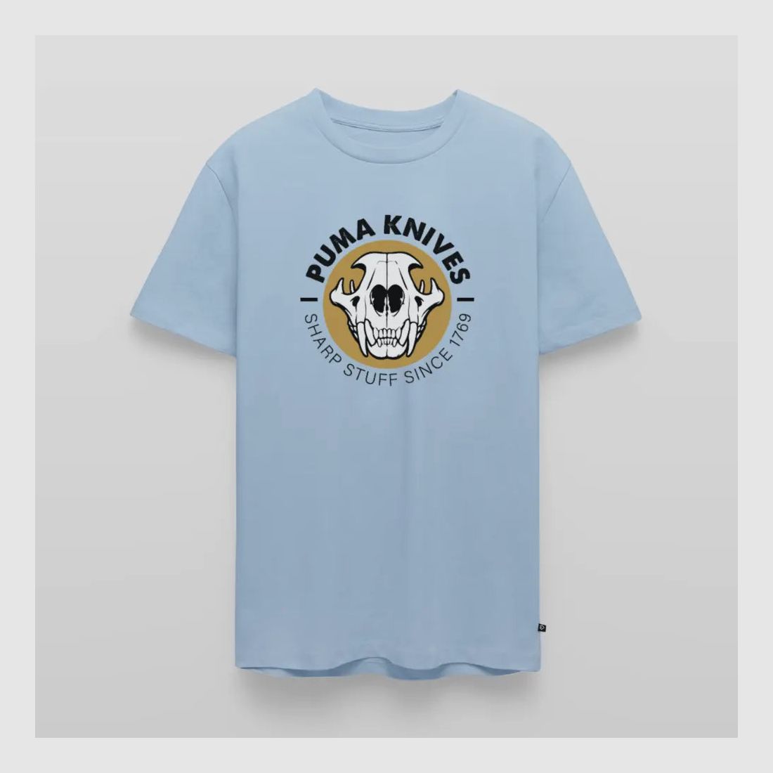 PUMA Men’s Premium T-Shirt "Skull Frontal Sharp Stuff"