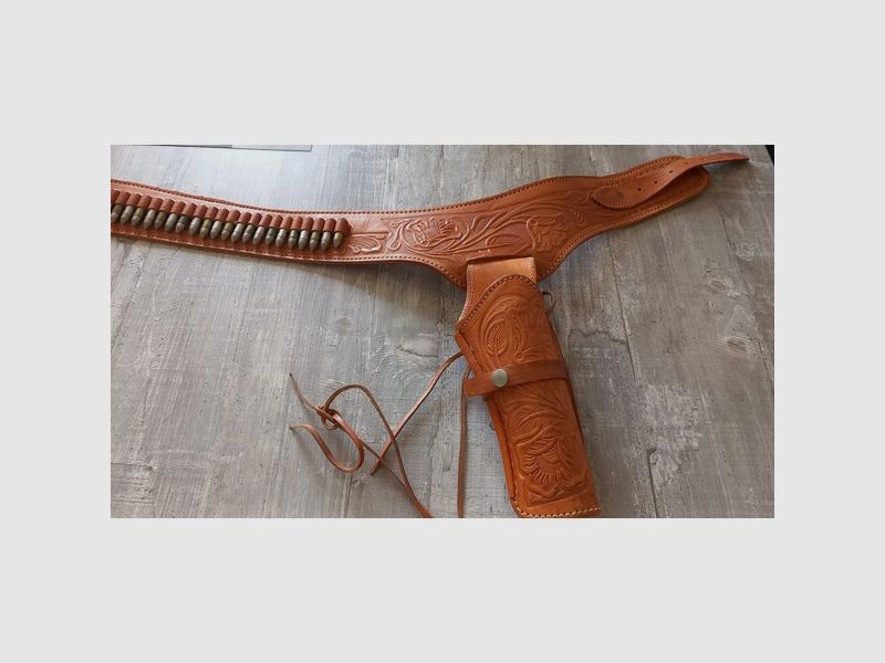 Western-Gürtelhalfter für Revolver