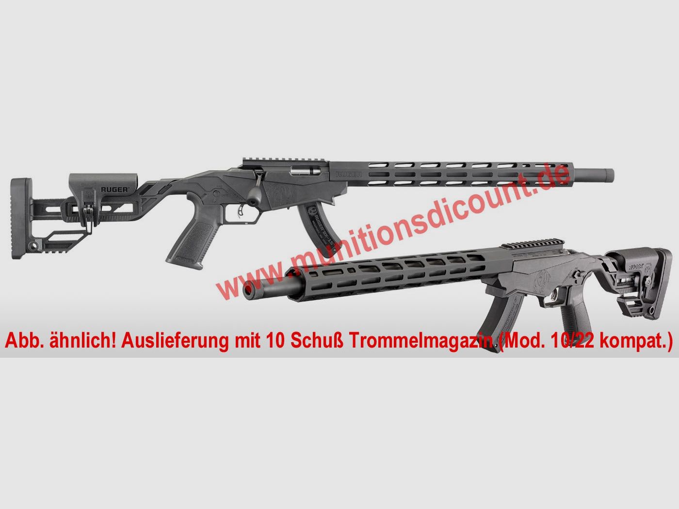 Ruger Precision Rimfire Repetierbüchse, Kal. .22lr