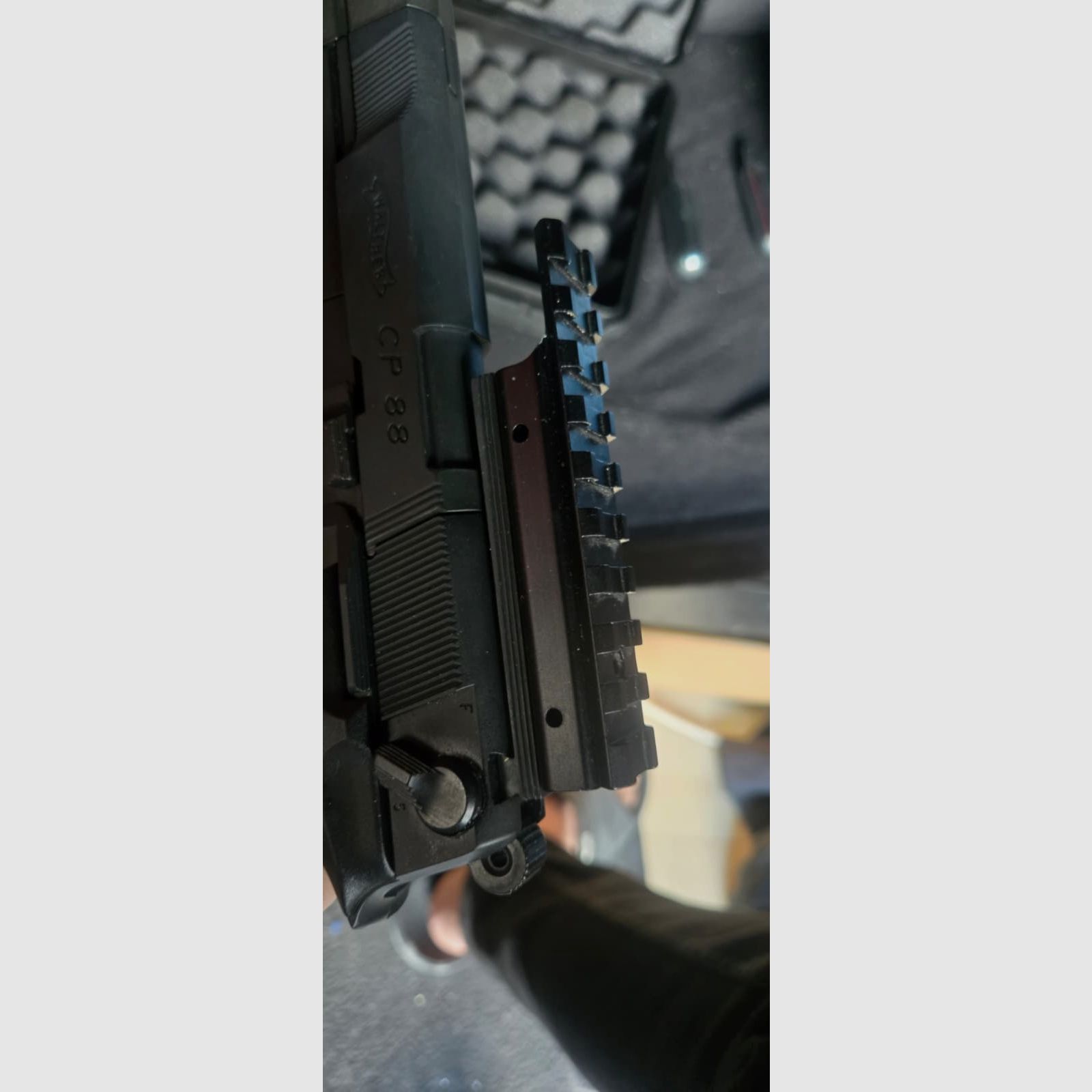 CP88 Competition 4.5mm black incl. adapter