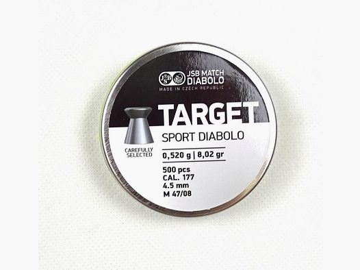JSB Match Target LG Diametro 4.50 - 1 Bastone (5000 colpi)