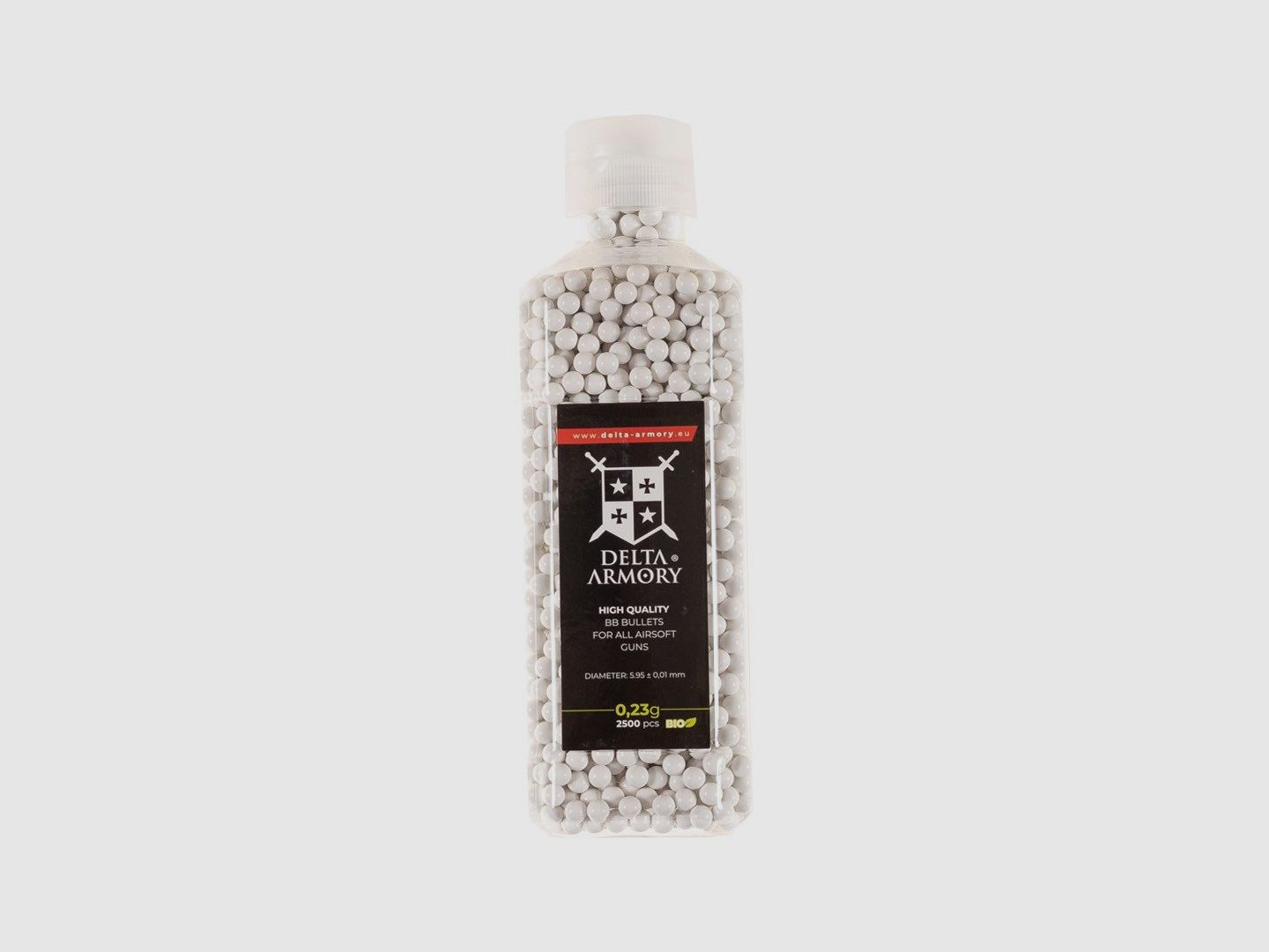 Airsoft High Quality Bio BB 0.23g (2500rds) - Delta Armory