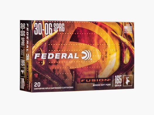 .30-06 Spr. Fusion 10,7g/165grs. Munitions Federal