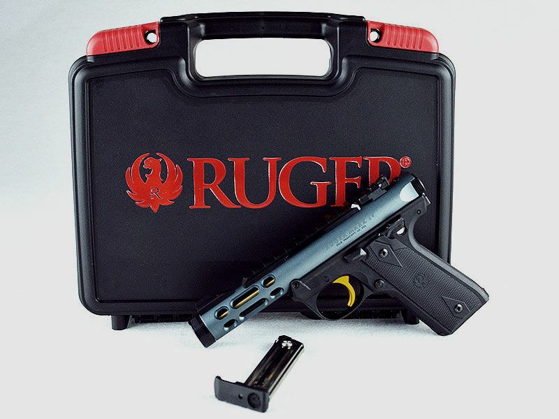RUGER	 Mark IV 22/45 Lite Diamond Grey-Gold 4,4"