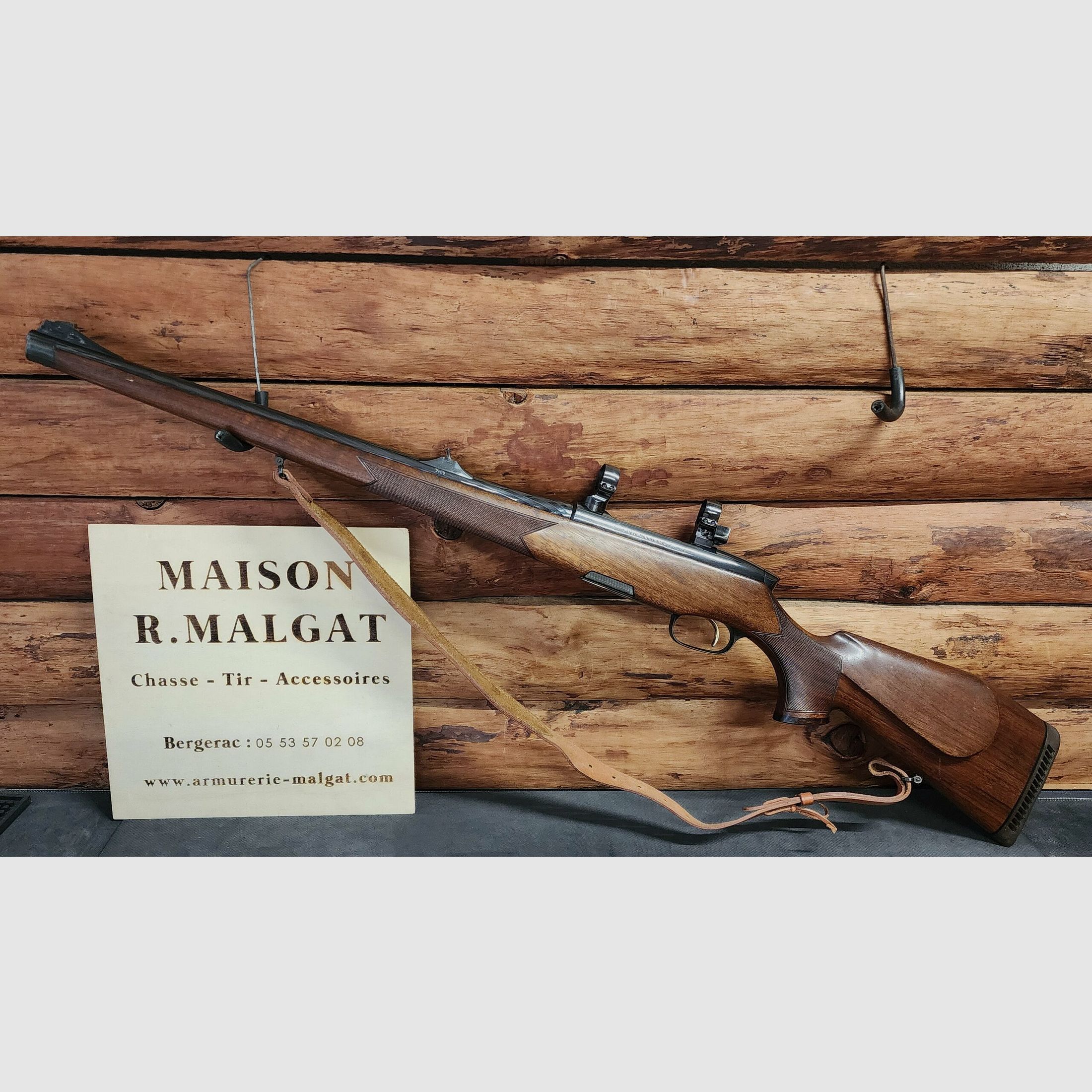 Steyr Mannlicher Luxus stutzen cal. 7×64 (occasion), image 2 sur 16