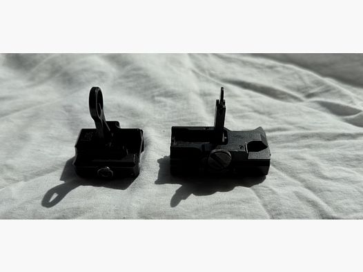 Heckler & Koch HK MR223 MR 308 CR223 CR308 Kimme, Korn Flip-Up Visier!