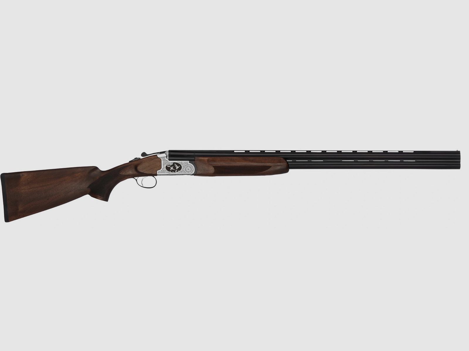 Double-barreled shotgun hunting forest favorite