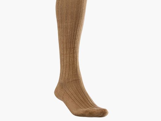 Bundeswehr Original BW Socke Tropen lang braun gebraucht