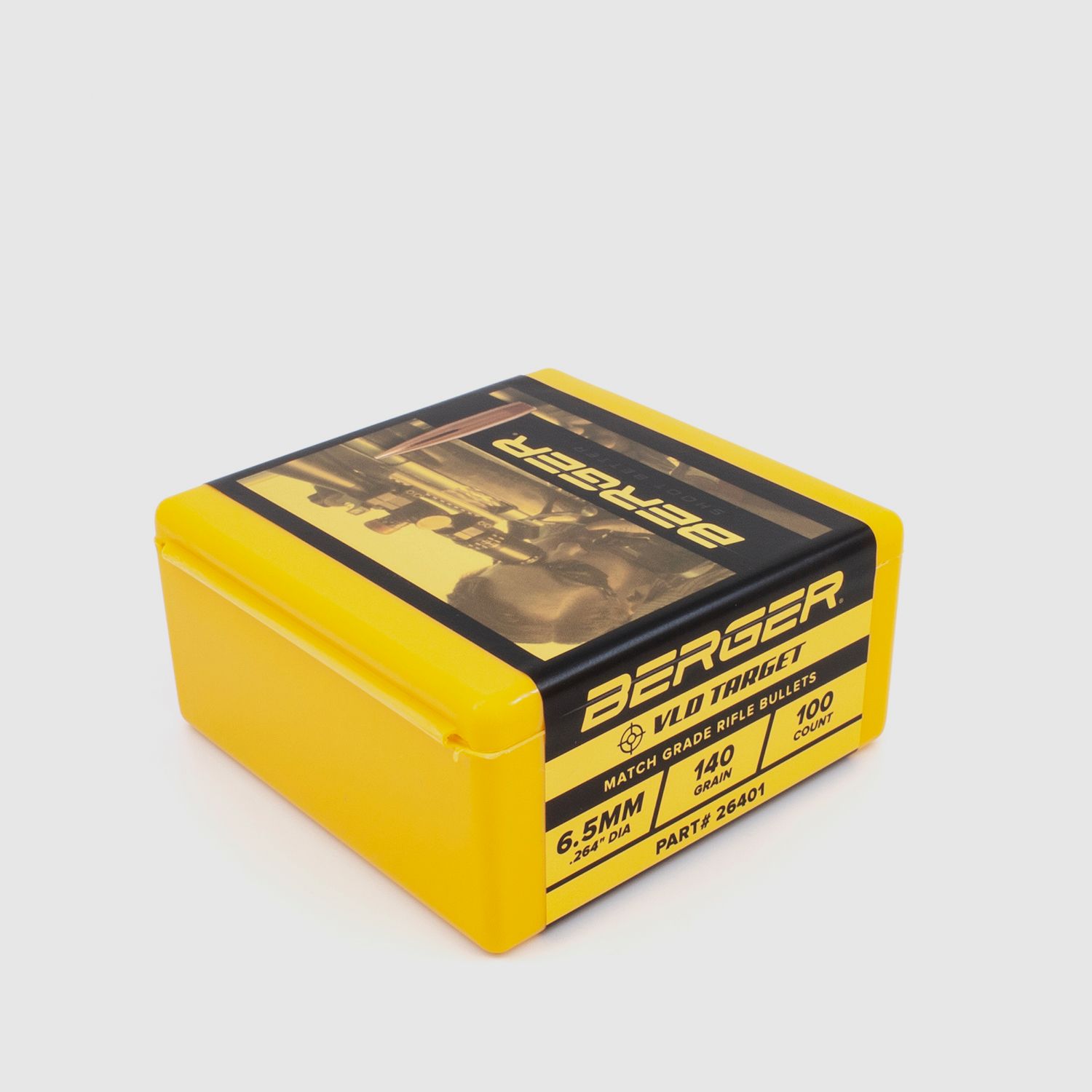 Berger Geschoss 6,5mm/.264 VLD Target 140GR 100 Stück