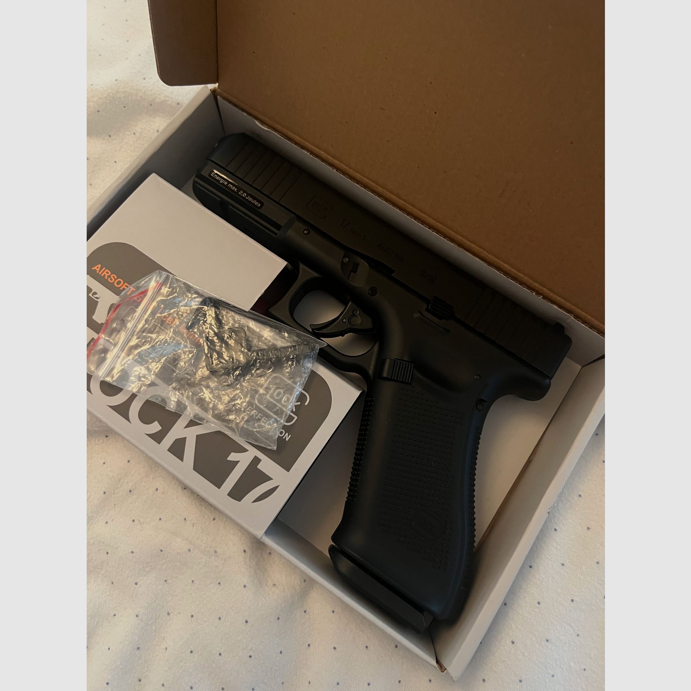 Airsoft Glock 17 Gas 
