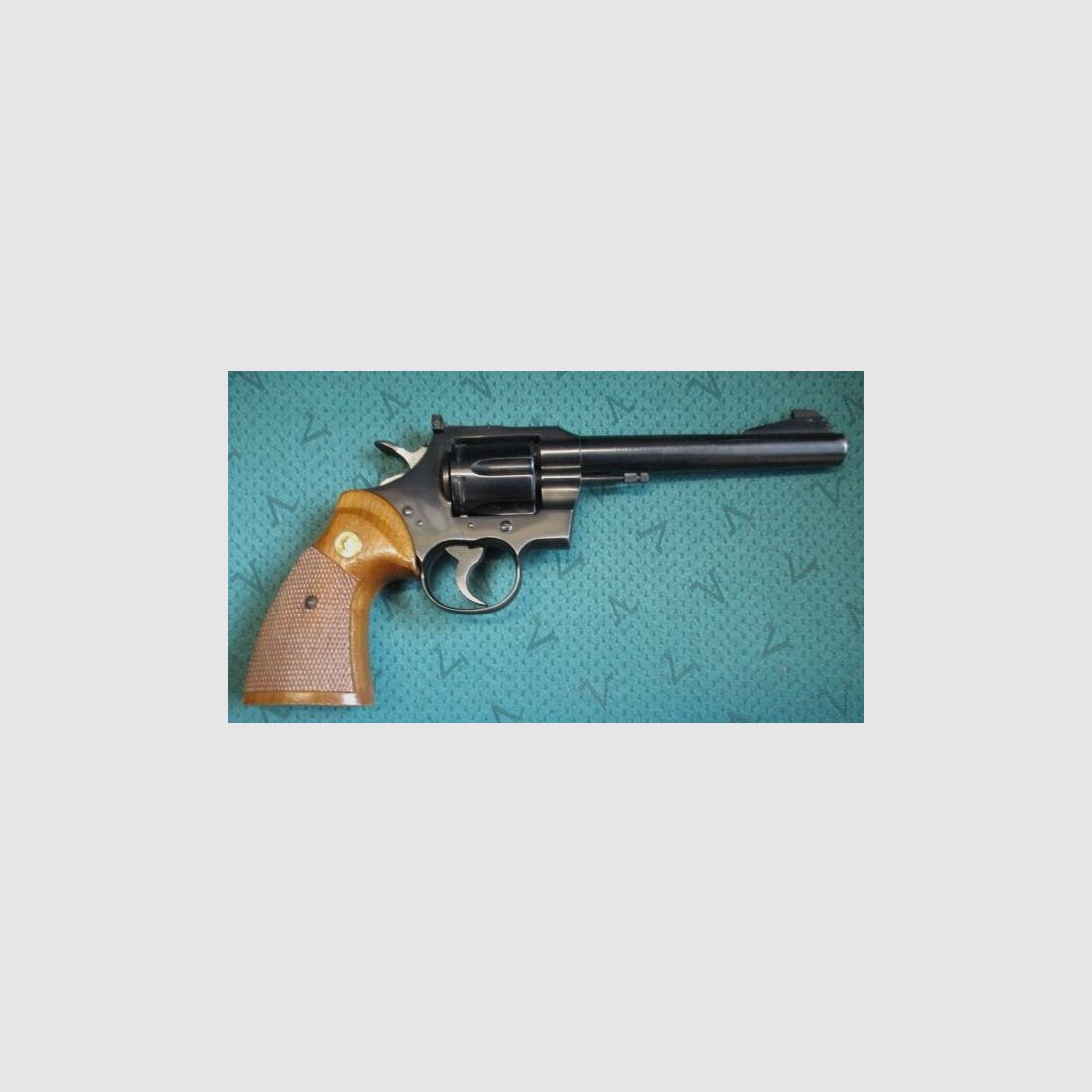 Revolver Colt Officers Match 6" .38 special -sehr gut- Officers Match