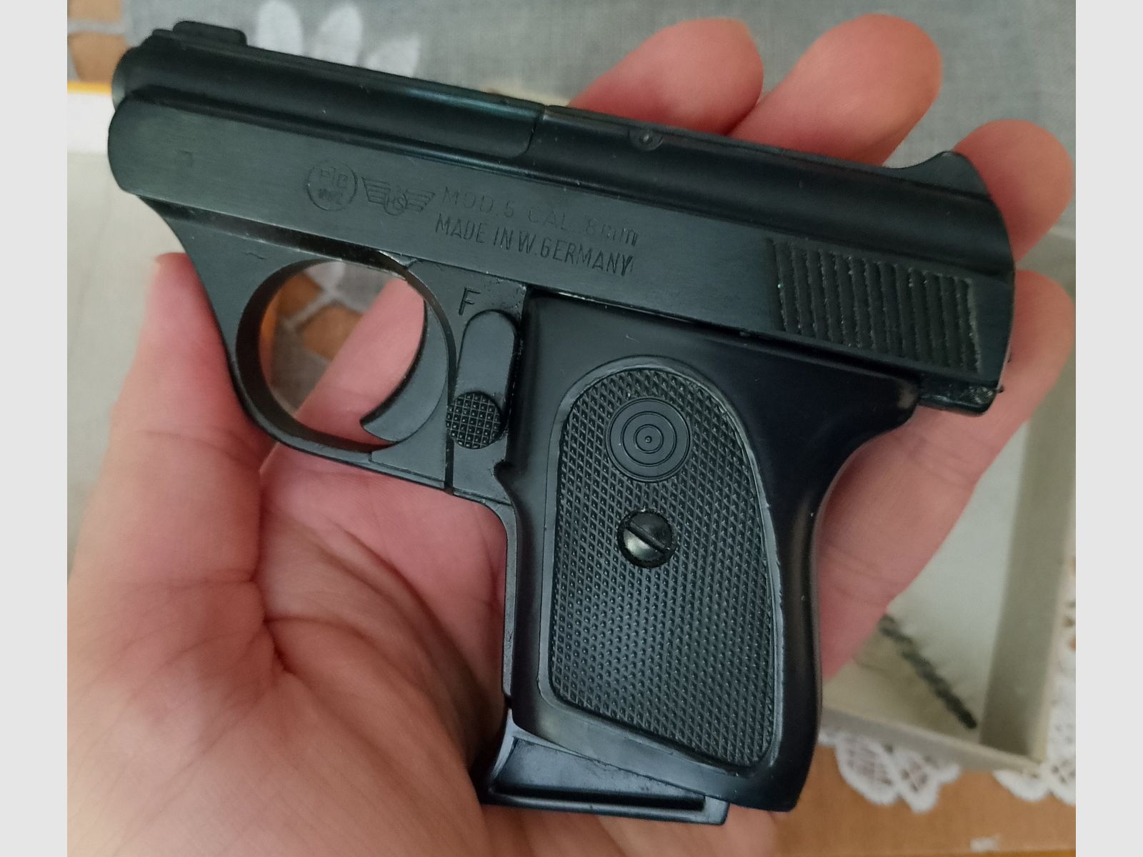 HS Mod.5 Kal. 8 mm Knall/ PTB 100/2 von 1991