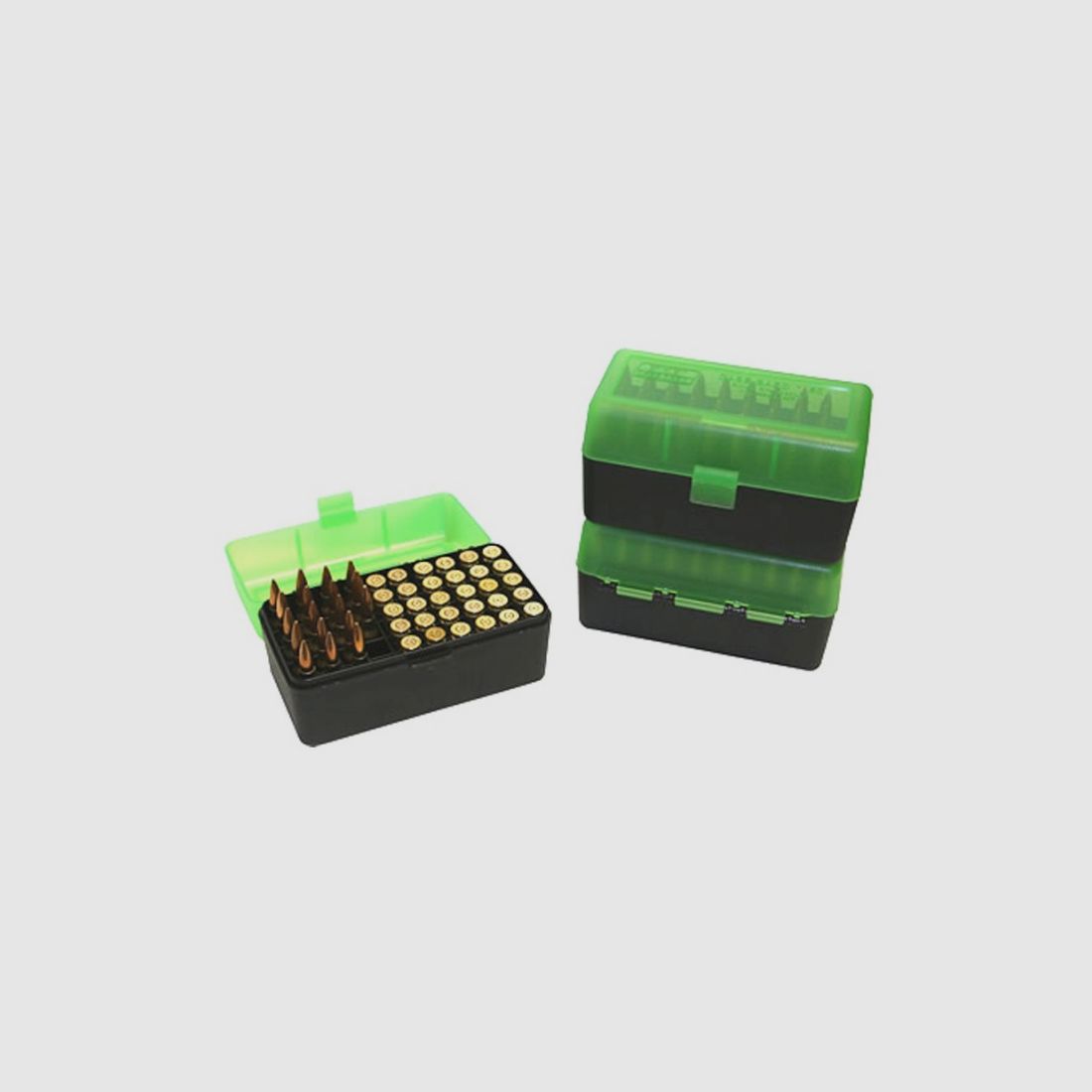 MTM CARTRIDGE BOX RSLD 270 WSSM, 243 WSSM, 460 S&W 50 PCS